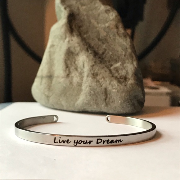 Inspirational Cuff Bracelet - Picture 1 of 8